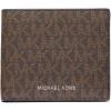 imageMichael Kors Mens Greyson Billfold WalletBrownBlack Signature