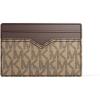 imageMichael Kors Mens Hudson Notched Card CaseHusk Signature
