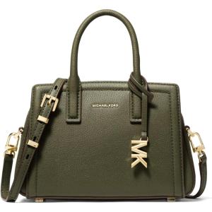 imageMichael Kors Laila Extra Small Crossbody Bag GoldTone HardwareEmbossed Goat LeatherIvy