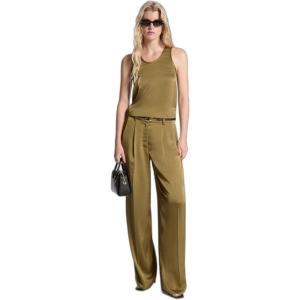imageMichael Kors womens Satin Wide Leg PantPistachio