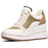 imageMichael Kors Womens Emmy Wedge Trainer SneakerHusk Multi