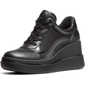 imageMichael Kors Womens Emmy Wedge Trainer SneakerBlack