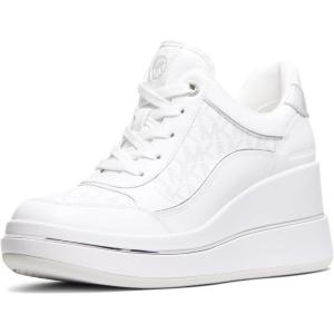 imageMichael Kors Womens Emmy Wedge Trainer SneakerBright White