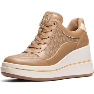 imageMichael Kors Womens Emmy Wedge Trainer SneakerHusk