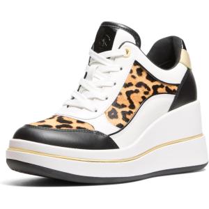 imageMichael Kors Womens Emmy Wedge Trainer SneakerMarigold