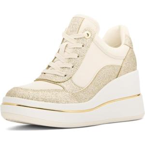 imageMichael Kors Womens Emmy Wedge Trainer SneakerPale Gold