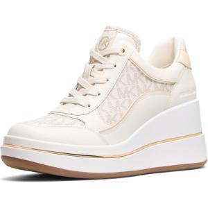imageMichael Kors Womens Emmy Wedge Trainer SneakerVanilla
