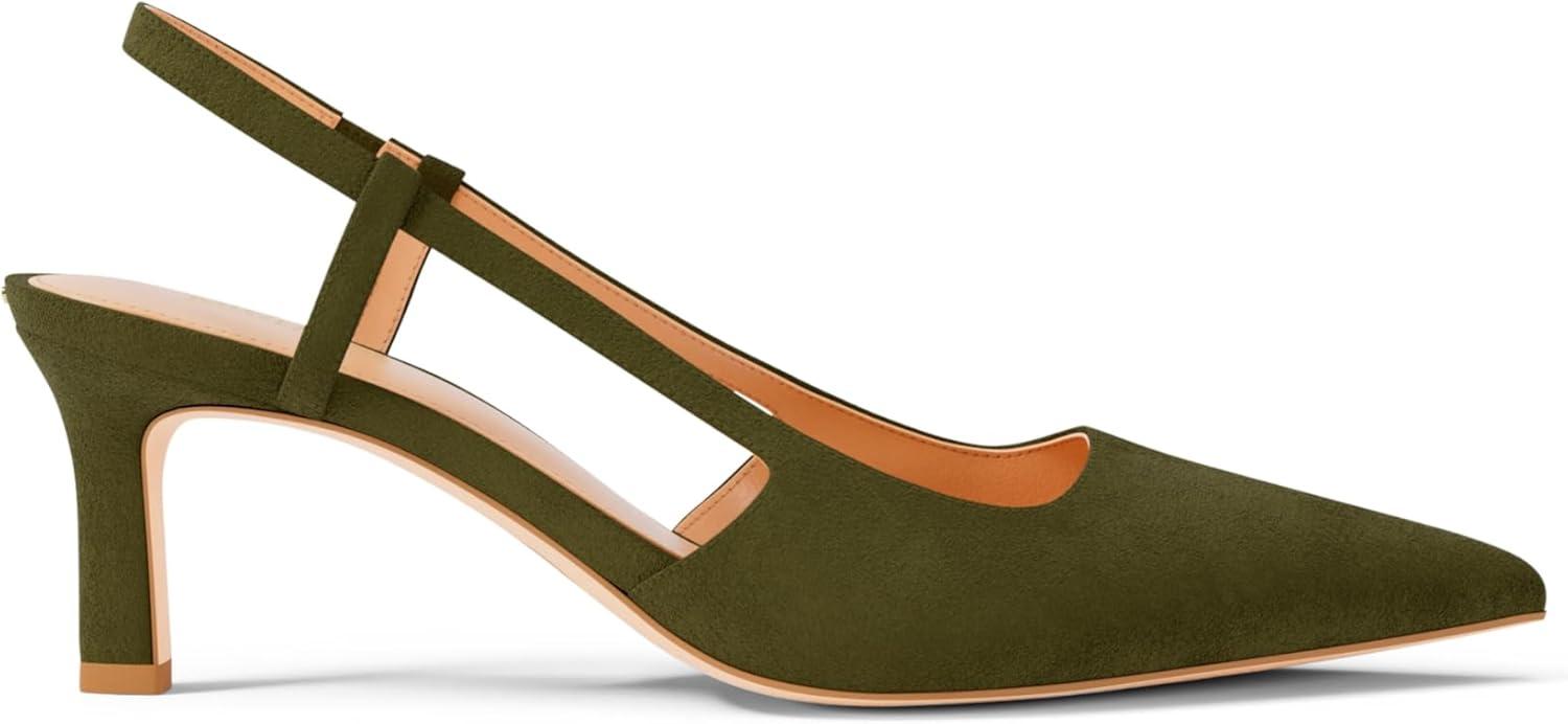 imageMichael Kors Womens Alora Mid Sling PumpPistachio