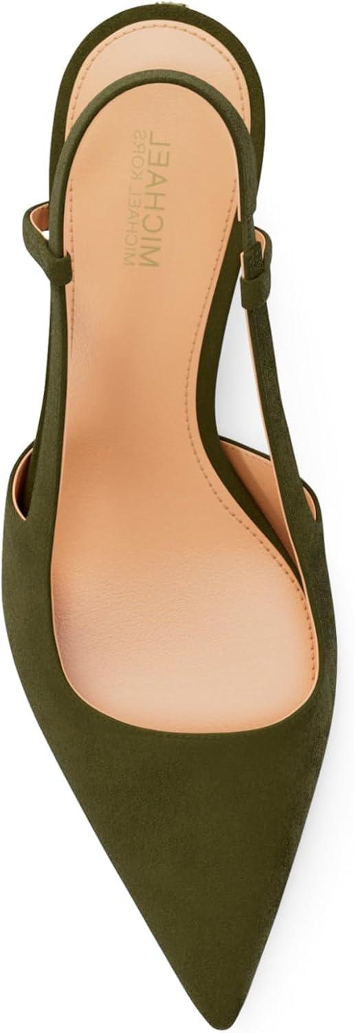 imageMichael Kors Womens Alora Mid Sling PumpPistachio