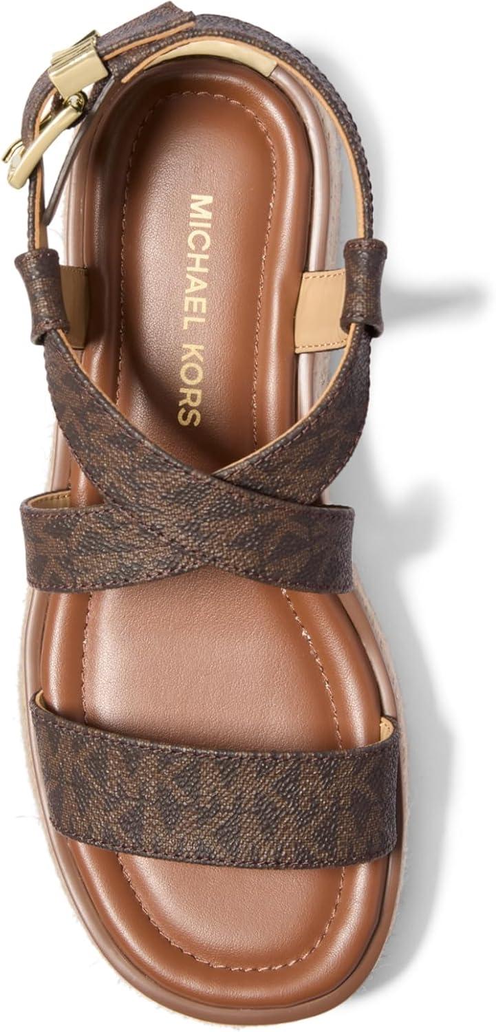 imageMichael Kors Womens Lynn Espadrille SandalBrown