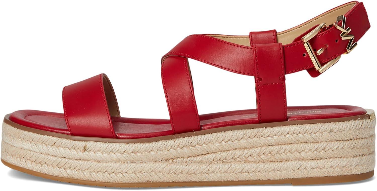 imageMichael Kors Womens Lynn Espadrille SandalCrimson