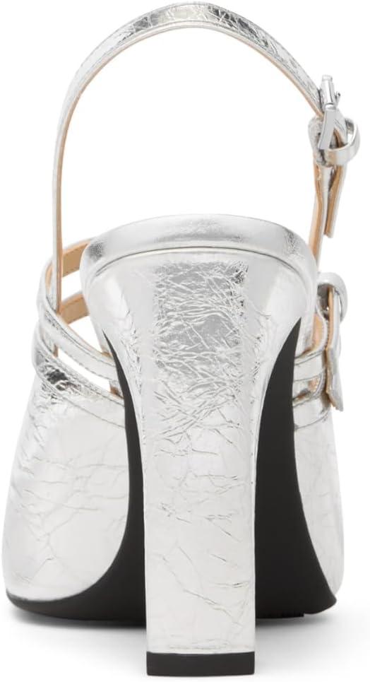 imageMichael Kors Womens Matilda Flex Sling Pump Silver 11Silver