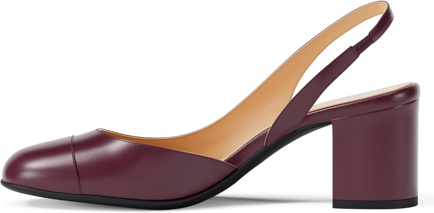 imageMichael Kors Womens Perla Flex Sling PumpOxblood