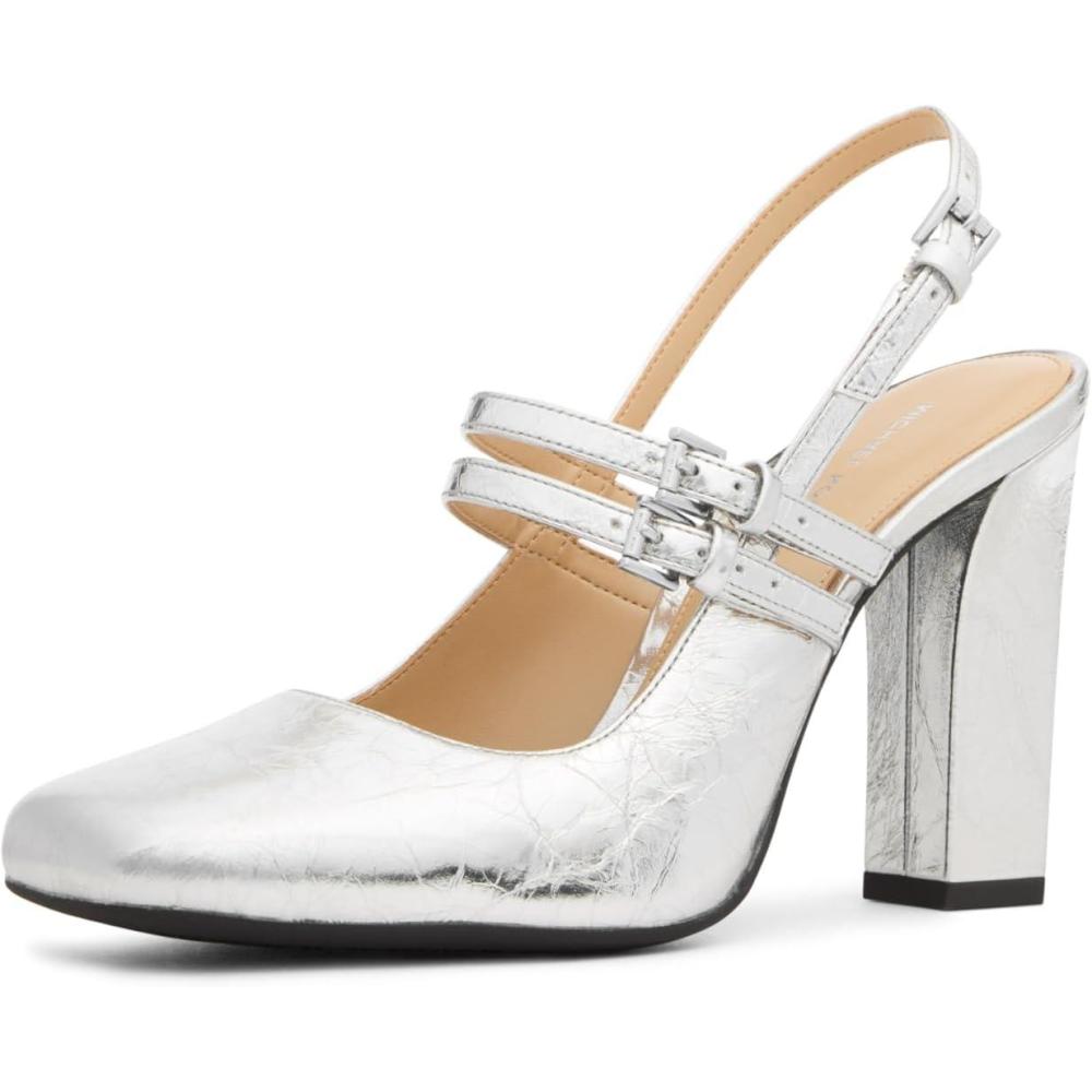 imageMichael Kors Womens Matilda Flex Sling Pump Silver 11Silver