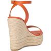 imageMichael Kors Womens Leighton Espadrille Wedge SandalOrange Punch
