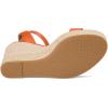 imageMichael Kors Womens Leighton Espadrille Wedge SandalOrange Punch