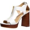 imageMichael Kors Womens Berkley Mid Sandal HeeledOptical White