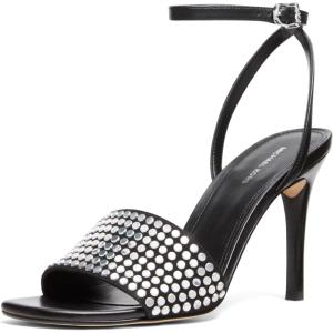 imageMichael Kors Womens Elyse Heeled SandalBlackHot Fix