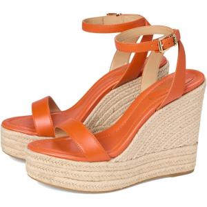 imageMichael Kors Womens Leighton Espadrille Wedge SandalOrange Punch